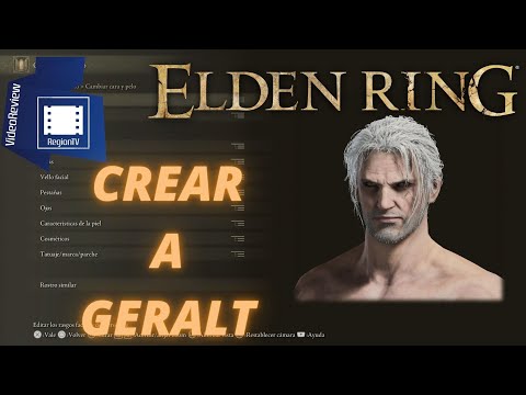 Gameplay l ELDEN RING | Tutorial crear a Geralt