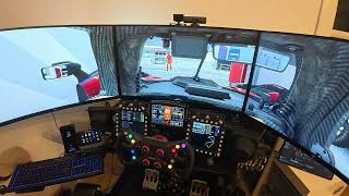 Hybrid SimRig in Racing Mode Showcase