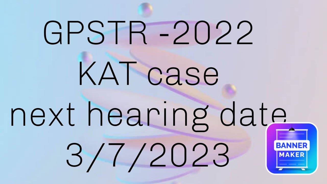 gpstr court case update 