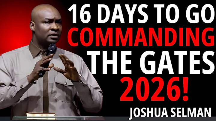 COMMANDING THE GATES OF 2026| If You Miss This PRAYER, 2026 Will Start Wrong | APOSTLE JOSHUA SELMAN