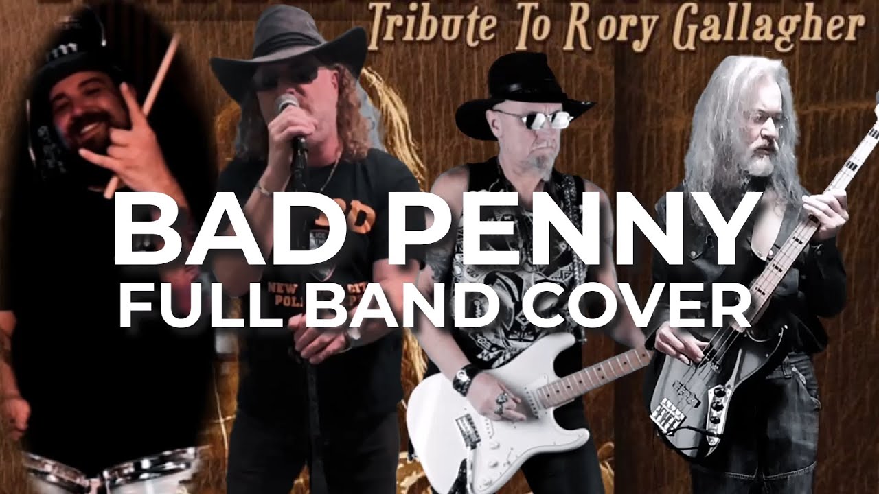 Rory Gallagher - Bad Penny - FULL BAND COVER - KAUSI & Friends