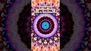 Endless Mandalas • Calming Ambient Fractal Loop Kaleidoscope