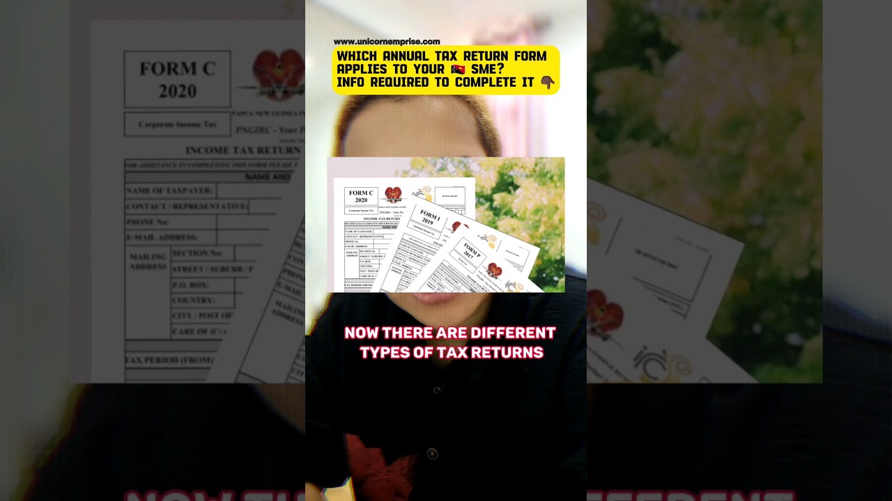 Info required to complete an income tax return for your 🇵🇬 business 