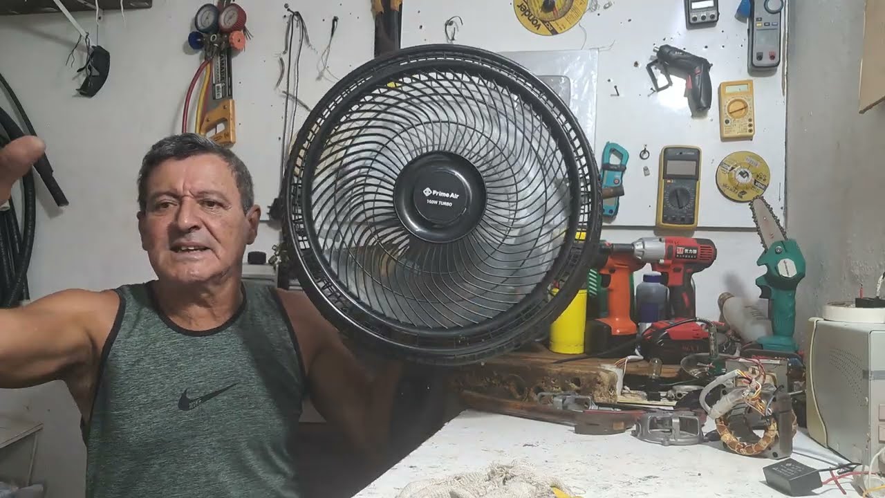 Ventilador Air Primer / Britânia/Philco Travou  (Aptação Para Rolamentos)