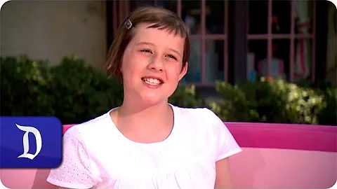 Ruby Barnhill From The BFG Visits the Disneyland R...