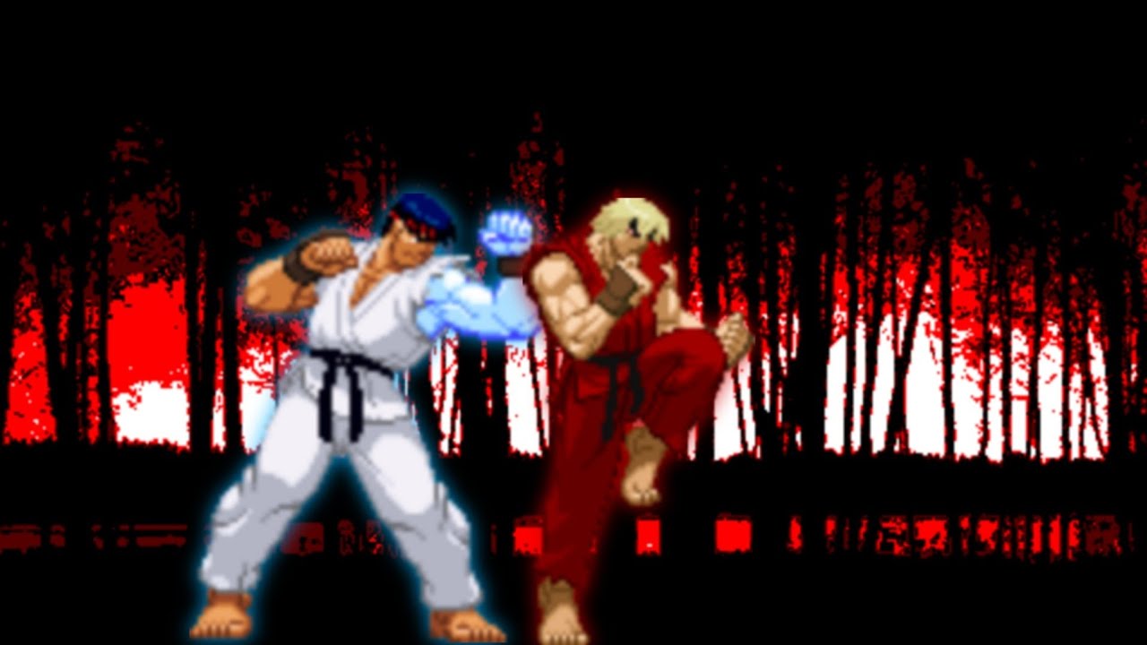 2v16 Request | KOF Mugen TM Ice Ryu & The Bestest Ken In The World Vs 8 Duos Random