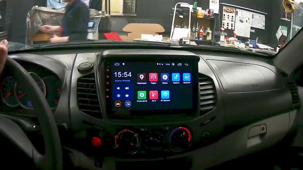 Магнитола mitsubishi l200