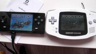 Dingoo A320 Vs Nintendo Gameboy Advance Robotech