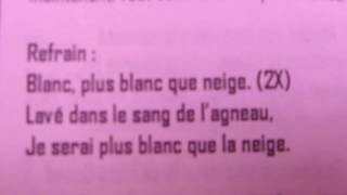 JESUS PAR TON SANG PRECIEUX (2nd VERSION)
