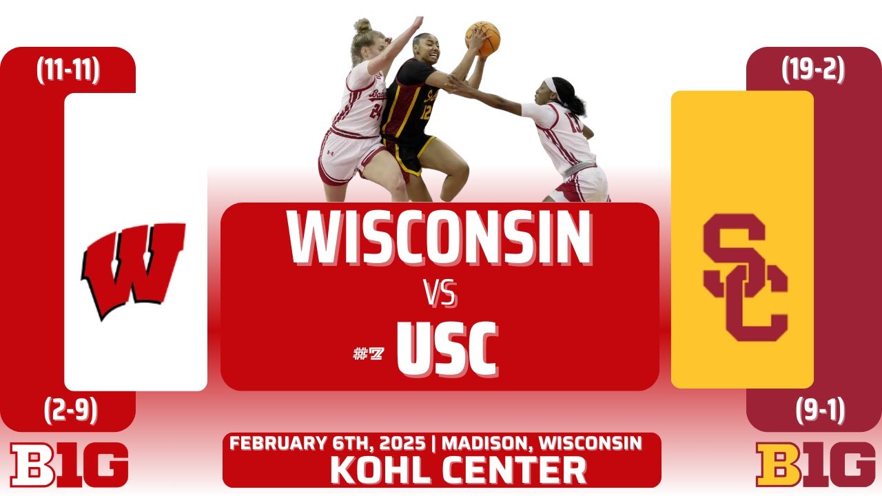 Wisconsin vs No. 7 USC | Big Ten | 2.6.25