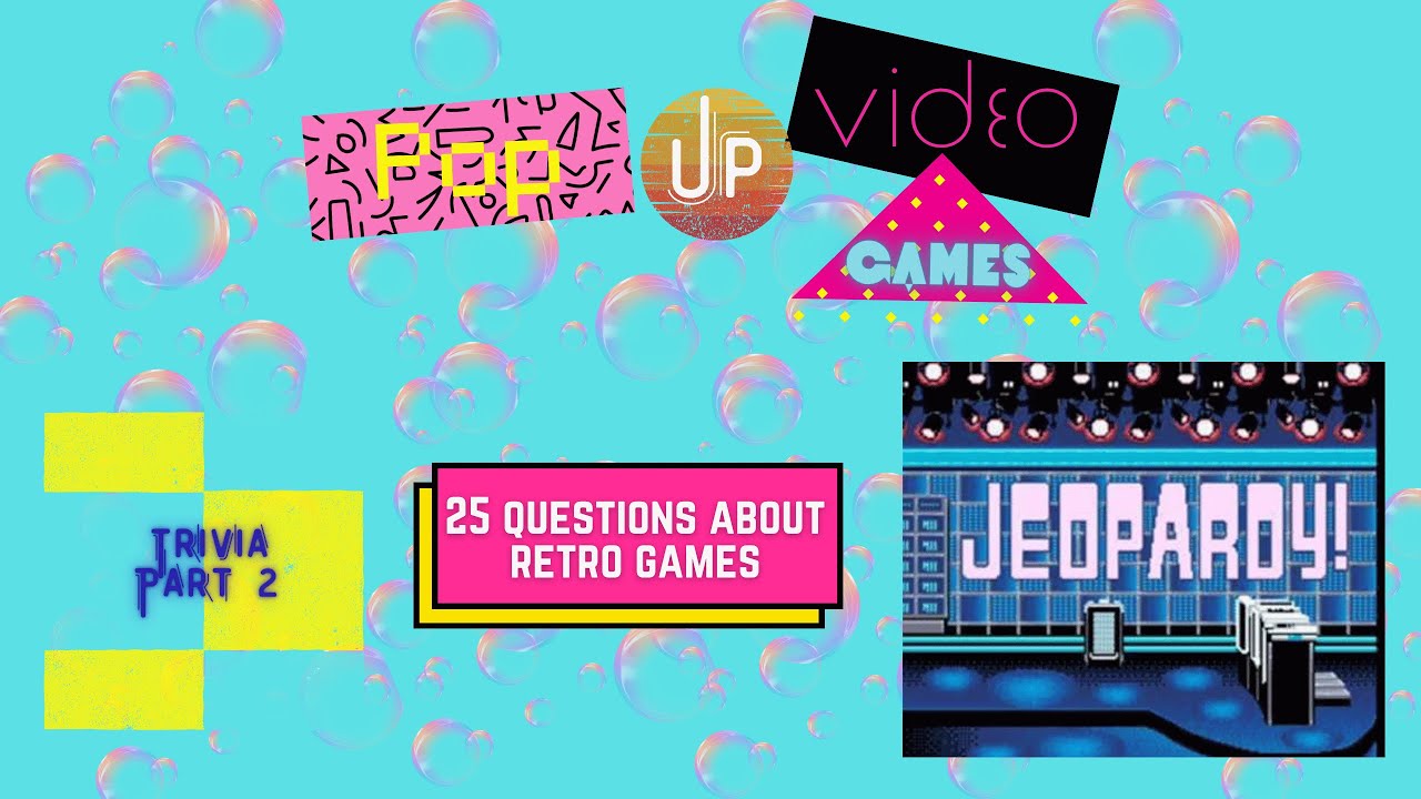 Retro Gaming Trivia Challenge - 25 Questions About NES, SNES, PlayStation & More!
