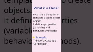 Java Class & Object in 25 Seconds 🚀 | Learn Core Java