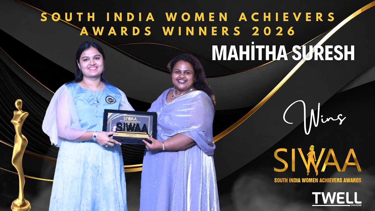 Mahitha Suresh: Bharatanatyam Artist and Finance Leader Wins Award | SIWAA 2026
