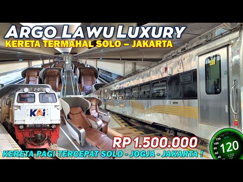 Now playing, KERETA UNGGULAN TERMAHAL JOGJA JAKARTA ! Trip KA Argo Lawu Luxury New Generation 3, Apakah Nyaman?