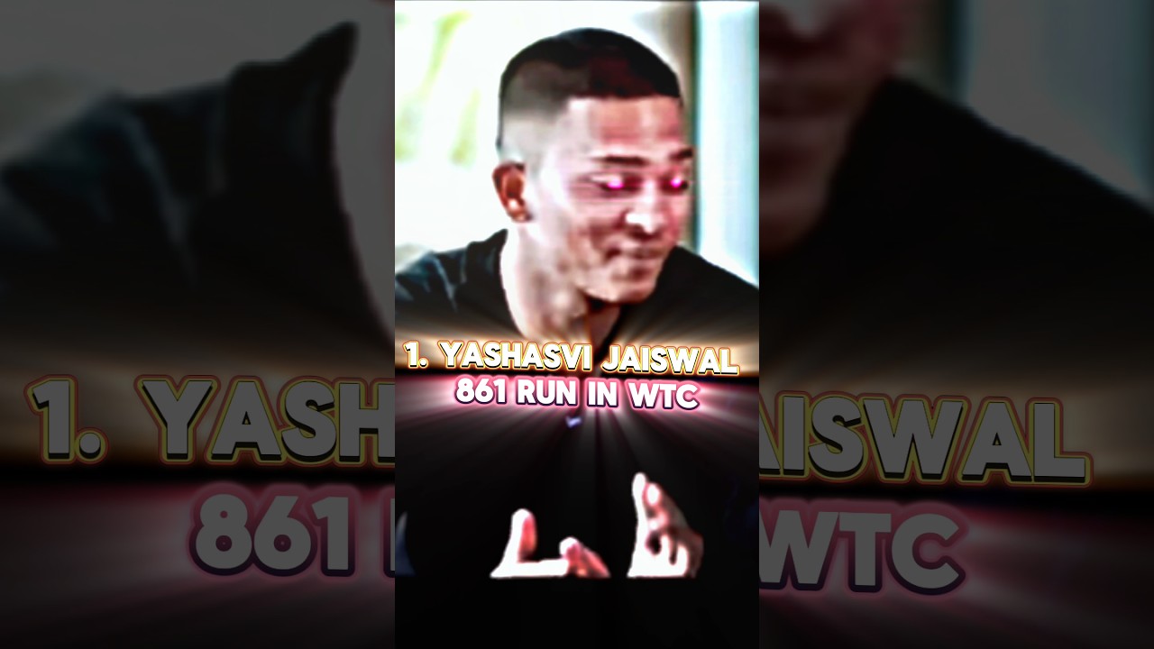 Jaiswal No.1 Scorers In WTC 23- 25 