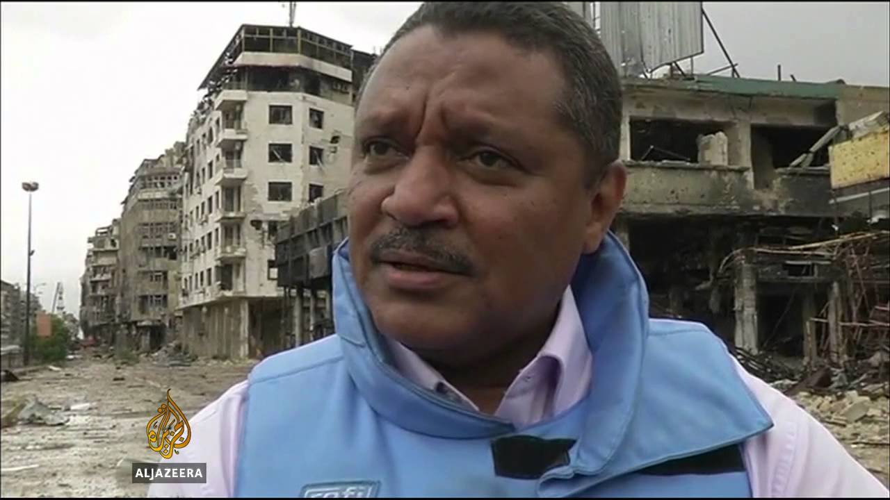 مقاتلو المعارضة السورية يغادرون حمص