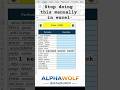 This Tiny Excel Trick Saves HOURS | Proper + Trim  #excel #shorts #viral #trending