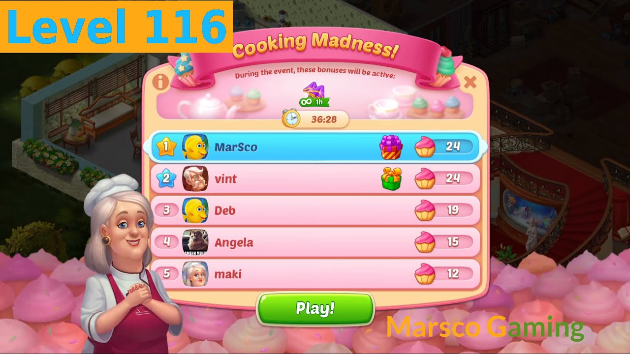 Homescapes – Level 116 | Match-3 Puzzle