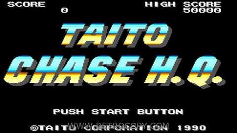 Taito Chase H.Q. (Sega Master System) - RetroCopy Intro