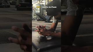 How to do plank in correct form #gym #plank #telugu #shorts #trending #viral #fyp #gymworkout #funny