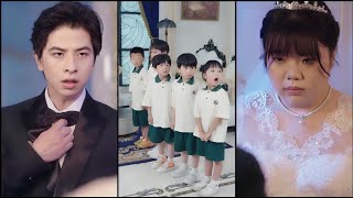 بطردها بعد زفافهم لأنها قبيحة وسمينة وبتعمله شلل لكن بتنجب ٥ أطفال توأم وبتتحول لطبيبة جميلة وناجحة.