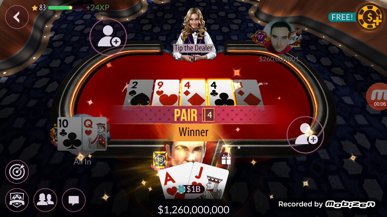 Zynga poker 1b chips free 2021