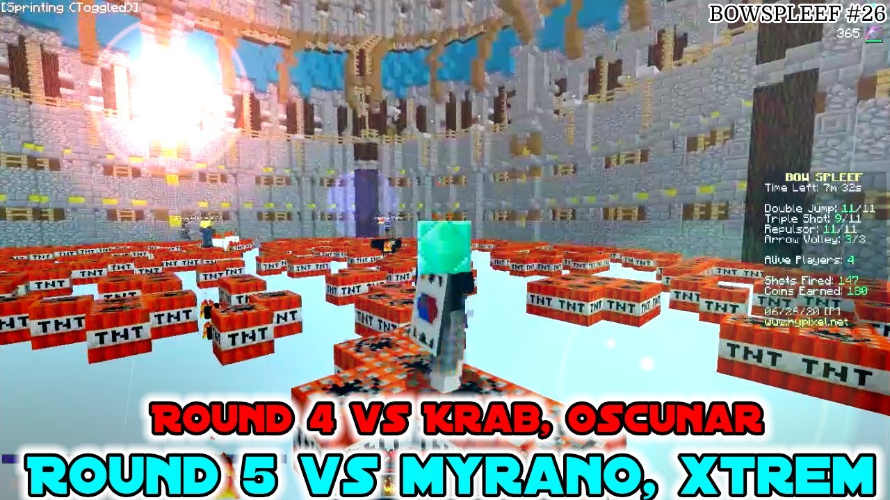 Land Control = OP (Hypixel Bowspleef #26)