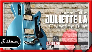 Eastman Guitars - The Juliette LA in Celestine Blue - Here at