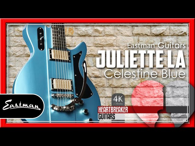 Eastman Guitars - The Juliette LA in Celestine Blue - Here at