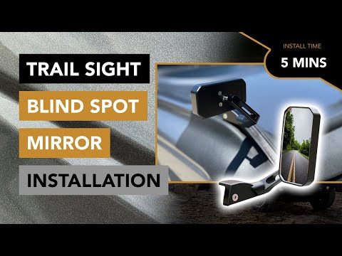 2021+ Ford Bronco – How to Install a Trail Sight Mounted Blind Spot Mirror on your Bronco
