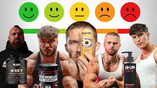 I Tested EVERY Gym Influencers Product and Reviewed Them