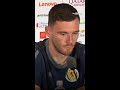 Andy Robertson insists there is a confidence among the squad ahead of their match against Morocco