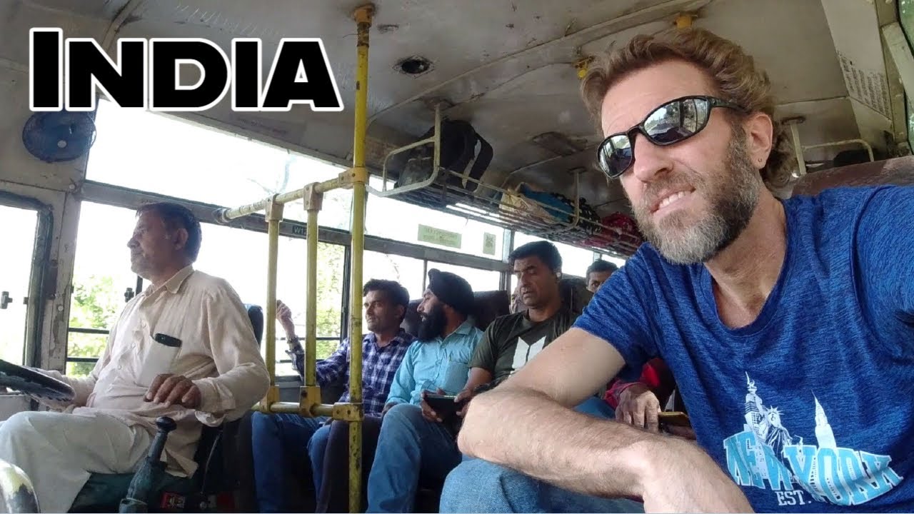 INTENSE BUS JOURNEY to the Himalayas of India