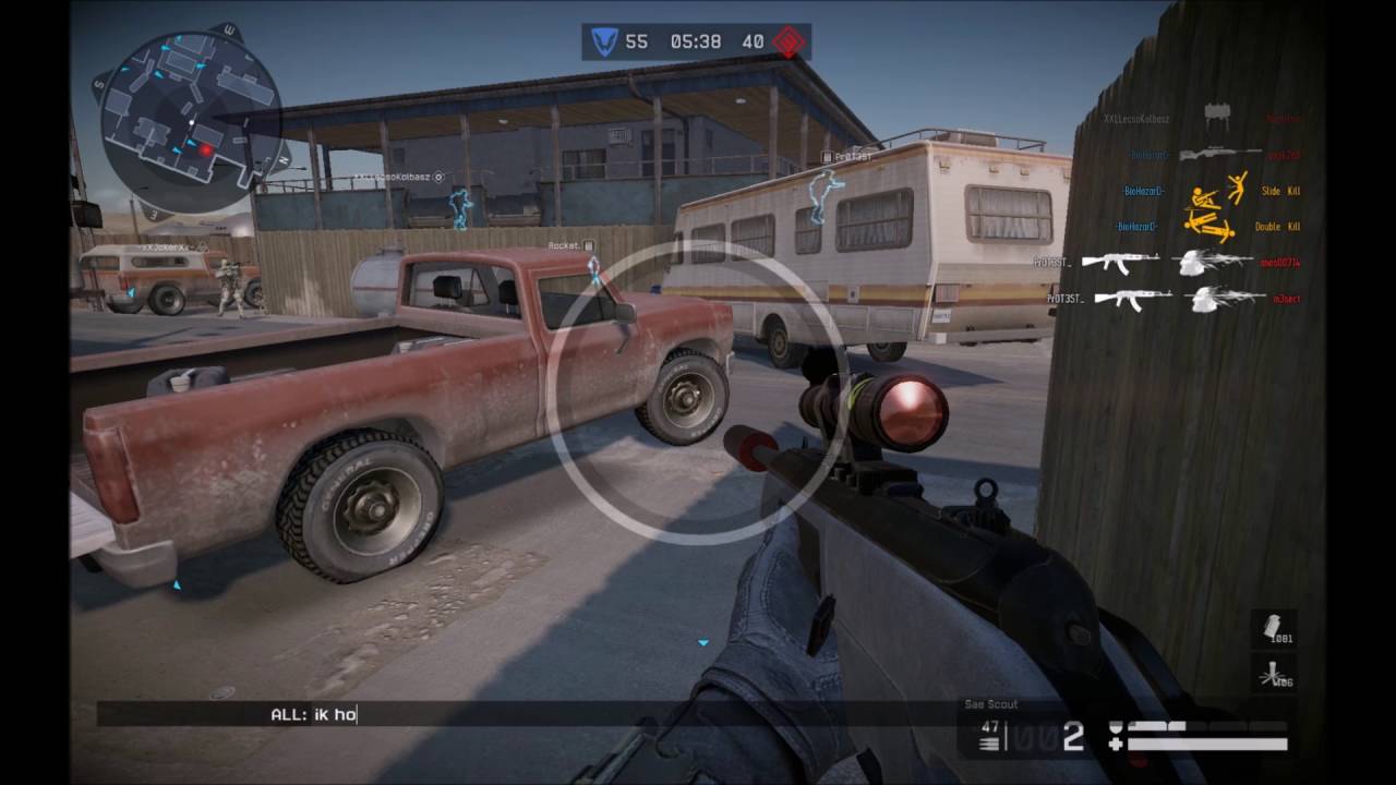 Warface- Sae Scout gameplay