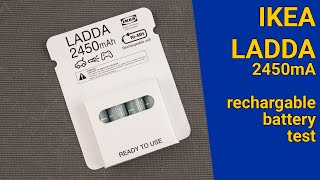 New Ikea LADDA 2450 Rechargeable battery test