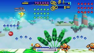 Sonic Runners - Sky Road (Normal Speed) screenshot 3