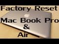 How to : Factory Reset / Hard Reset Your MacBook Pro & Air (Easiest Method)