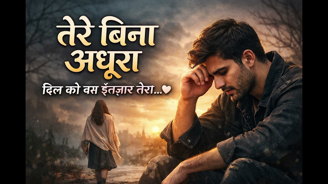 तेरे बिना अधूरा | Heart Touching Sad Love Song | Emotional Hindi Song 2026