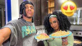 SHE PULLED UP AND COOKED FOR ME..