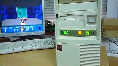 Vintage PC, 486 DX4 100MHz 32MB RAM 1GB SSD / VLB MS-DOS Computer 2 66 Refurb