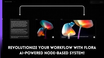 Revolutionize Your Creative Workflow with FLORA: AI-Powered Node-Based System!