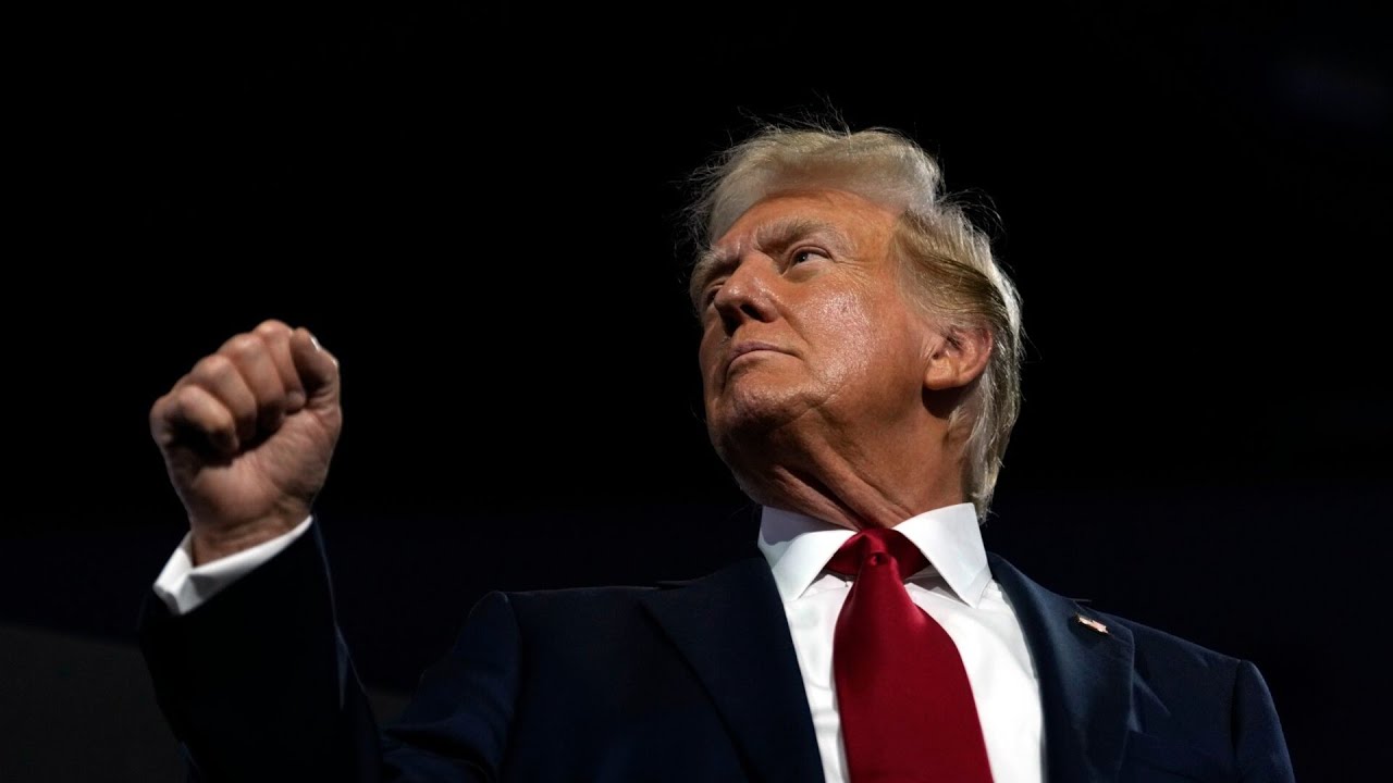 ‘Trans lunacy’: Donald Trump vows to fight back against men in women’s spaces