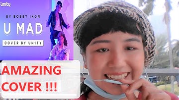 #Reaction Bobby iKON - 야 우냐 | U MAD (English Indonesian Cover by UN1TY)  - iKONIC YOUN1T REACTION