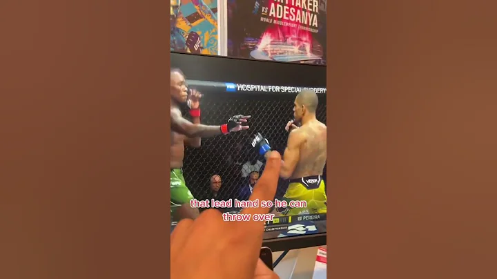 Alex Pereira is a DEMON 😳 #ufc #shorts