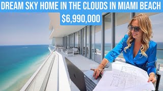 Dream Sky Home in the Clouds in Miami Beach | $6,990,000