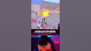 Jonathan vs Hacker 1v1 Clutch Hacker or What #jonathan #shorts