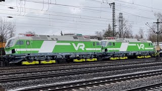 Zugverkehr/Trains at Hamburg-Harburg 15.01.24