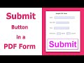 How to Add Submit Button in a Fillable PDF Form using Foxit PhantomPDF