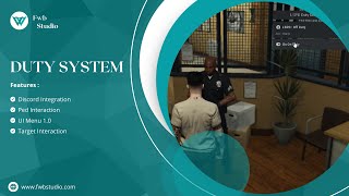 duty system Fivem Script by FWB Studio  on duty / off duty (fs_dutysystem)