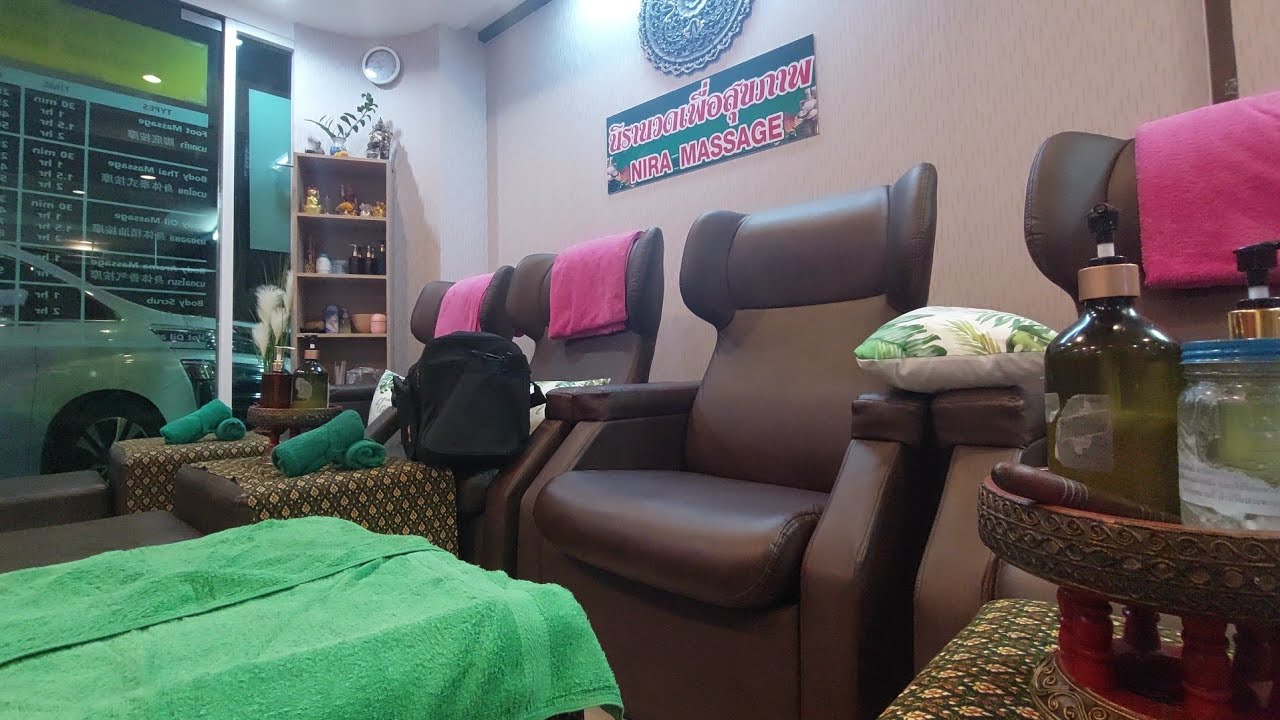 Foot Massage, Bangkok, Thailand YouTube